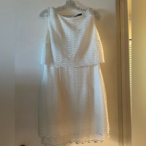 American Living Pleated Strapless Sundress
